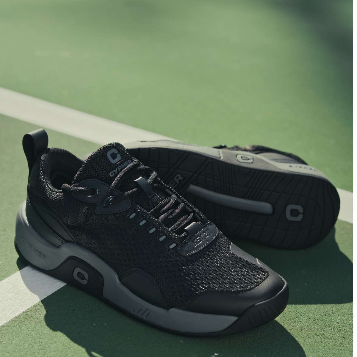 Women's Key211 - Stealth Black Pickleball Shoe – Cypher Pickleball